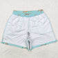 Adult Man Swim Trunks Green Ducks Bottom Trunk Drawstrings Shorts Swimwear S0428