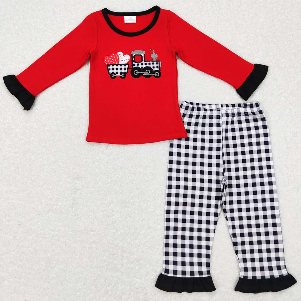 Valentine's Day Boys Clothes Kids Girls Sibling Clothing Sets BLP0403