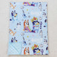 Baby Girls Blankets Pink Dogs Blankets BL0131