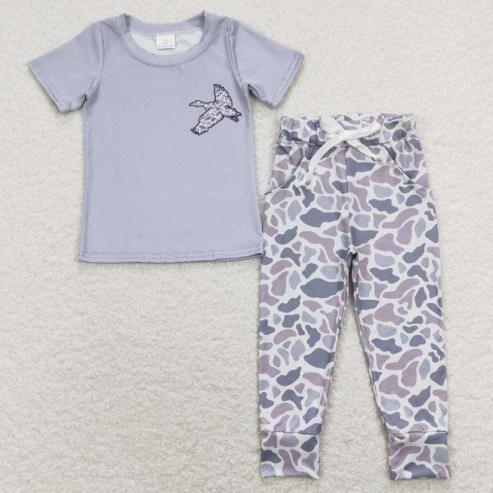 Boutique Boys Clothes Short Sleeve Pants Sets P0420