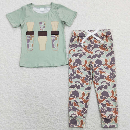 Boutique Boys Clothing Short Sleeve Pants Sets BSPO0342