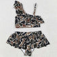 Baby Girls Swimsuits 2pcs Duck Browm Camo Ruffle Summer Swimsuits S0481 5.1