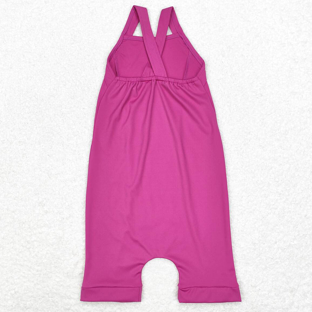 Baby Girls Jumpsuits Boutique Active Wear Athletic Tennis Jumpsuits S0448