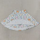 Baby Girls Skirts Colorful Pumpkins Bows Checked Fall Yoga Active Skirt Shorts Bottom GLK0317