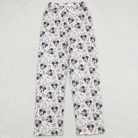 Adult Women Men Pants Easter Eggs Carrots Rabbits Bottom Pants Pajamas P0429