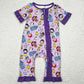 Baby Infant Girls Rompers Cartoon Princess Zip Rompers SR2870 4.9