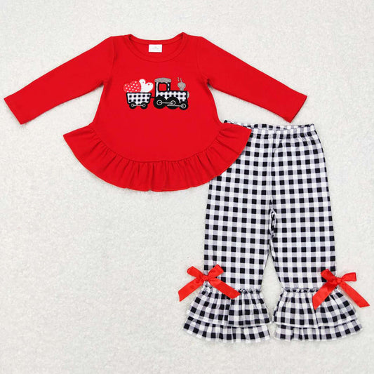 Valentine's Day Girls Clothes Kids Sibling Outfits BLP0403 GLP0908