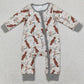 Baby Infant Boys Rompers Camo Duck Call Zip Rompers LR2063 3.27