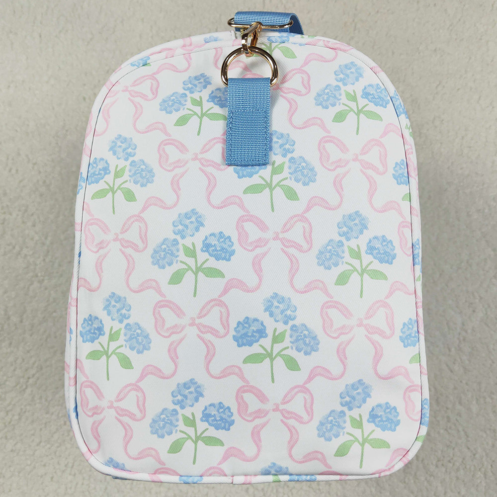 Kids Children Adult Bags Blue Ruffle Glower Gym Duffle Bags BA0294 4.21