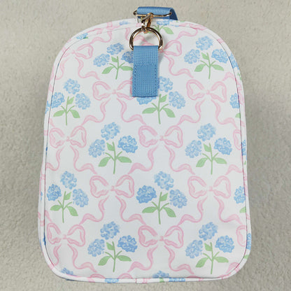 Kids Children Adult Bags Blue Ruffle Glower Gym Duffle Bags BA0294 12.31