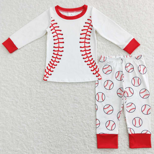 Baseball Cute Kids Boys Clothes Pajamas Sets BLP0425