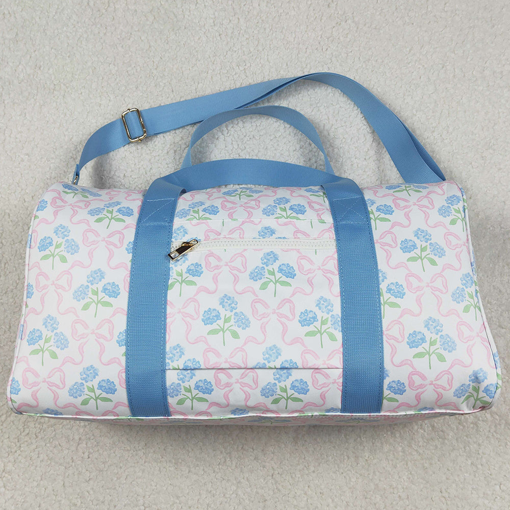 Kids Children Adult Bags Blue Ruffle Glower Gym Duffle Bags BA0294 12.31