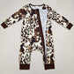Boutique Baby Kids Rompers Cow Zip Rompers LR2189 4.2