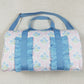 Kids Children Adult Bags Blue Ruffle Glower Gym Duffle Bags BA0294 4.21