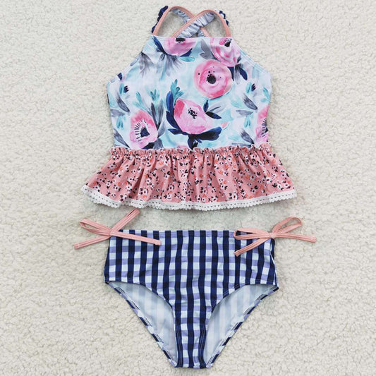 Hot Sale Baby Girls Swimsuits S0158