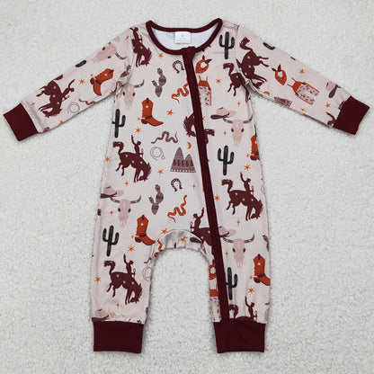Baby Boys Rompers Western Rodeo Rompers LR2188 4.2