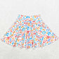 Baby Girls Skirt Leopard Colorful Skirts GLK0026