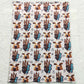 Baby Kids Blankets Western Cactus Cow Blankets BL0050