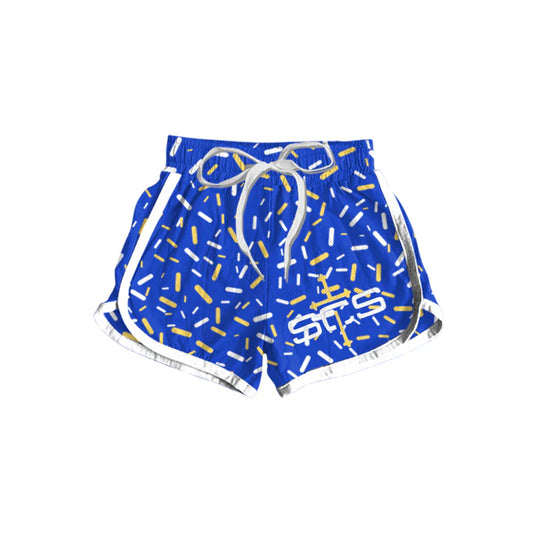 Preorder(moq 5) Baby Girls Team Blue SCS Sports Shorts 5.10