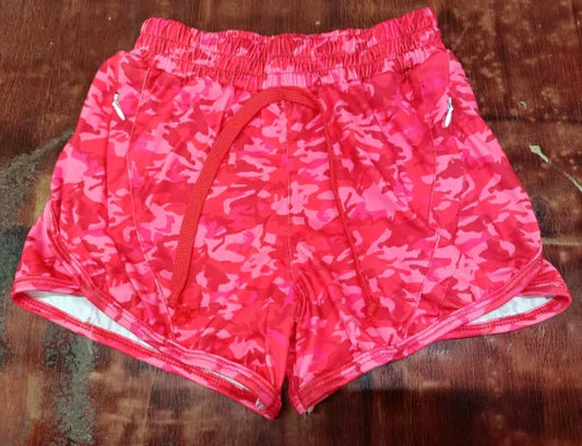Preorder moq 5 Baby Girls Watermelon Camo Shorts Bottoms 5.9