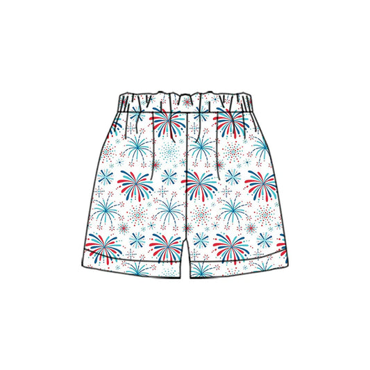 Preorder(moq 5) Baby Boys Fireworks Sports Shorts 5.10