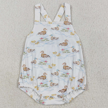 Baby Boys Rompers Strap Ducks Bubble Rompers SR3029 5.1