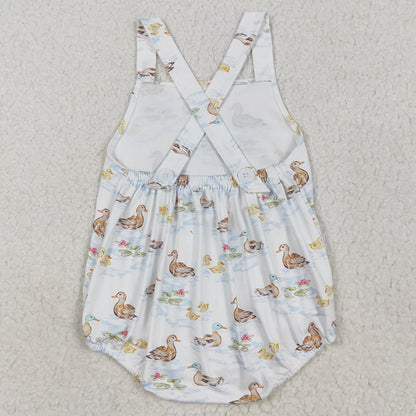 Baby Boys Rompers Strap Ducks Bubble Rompers SR3029 5.1