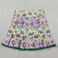 Baby Girls Skirts Mardigras Anchors Crocodiles Yoga Active Skirt Shorts Bottom GLK0163