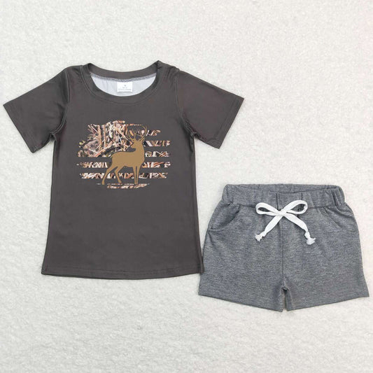 Hot Sale Baby Boys Clothing Shorts Summer Sets BSSO0473