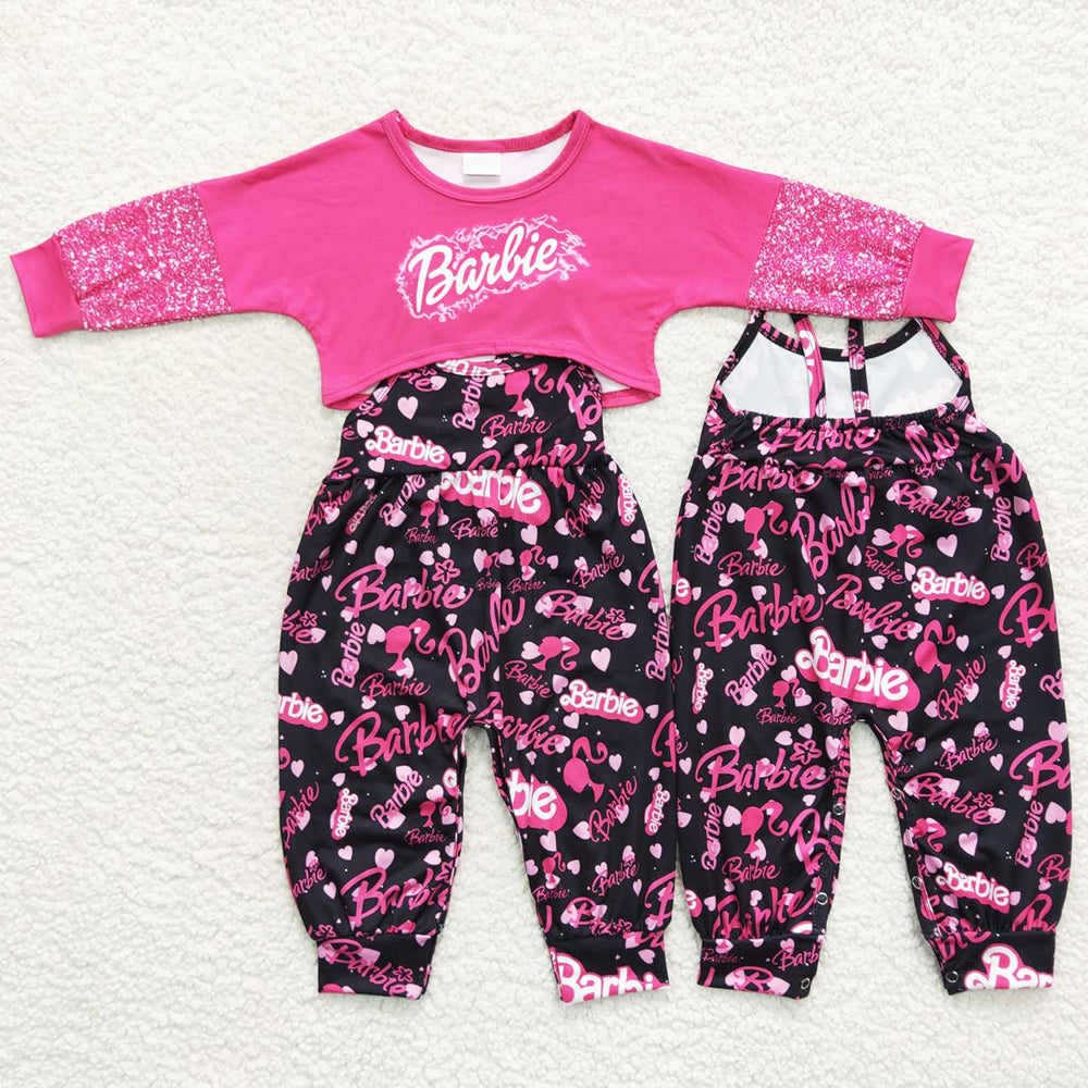 Hot Sale Baby Girls Clothes Cute Sets GLP0685