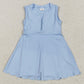 Baby Girls Dress Blue Yoga Zip Active Wear Skort Knee Length Dresses GSD2088 4.29