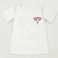 Baby Kids T-shirts Cow 4th Of July Short Sleeve Tee Shirts Tops GT0465