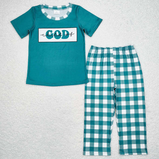 Baby Boys Clothes Child Of God Top Pants Pajamas Clothes Sets BSPO0462