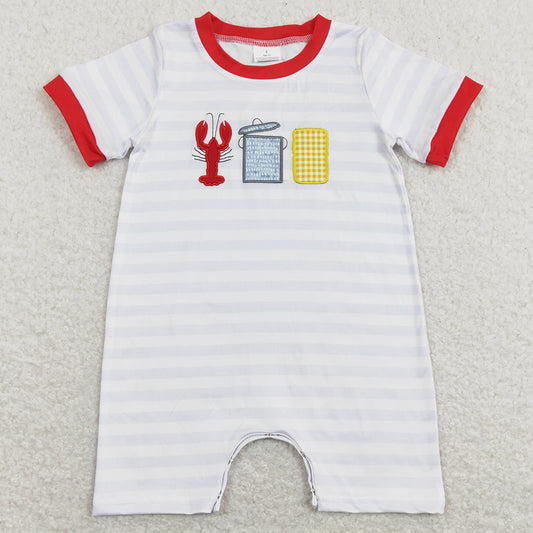 Infant Baby Boys Rompers Kids Sibling Clothing Girls Romper SR0744