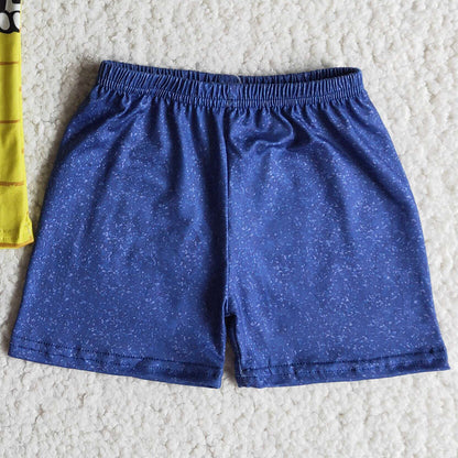 Kids Clothes Boys Summer Outfits Fashion Cow Print Toddler Baby Boys Clothes Shorts Sets E10-30