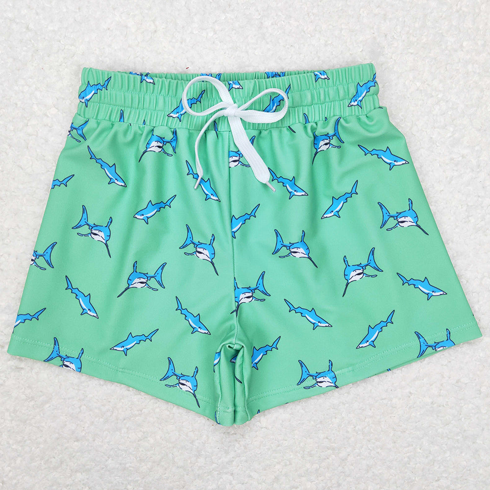 Baby Boys Swim Trunks Summer Shark Trunks Swimsuits Swimwear S0173