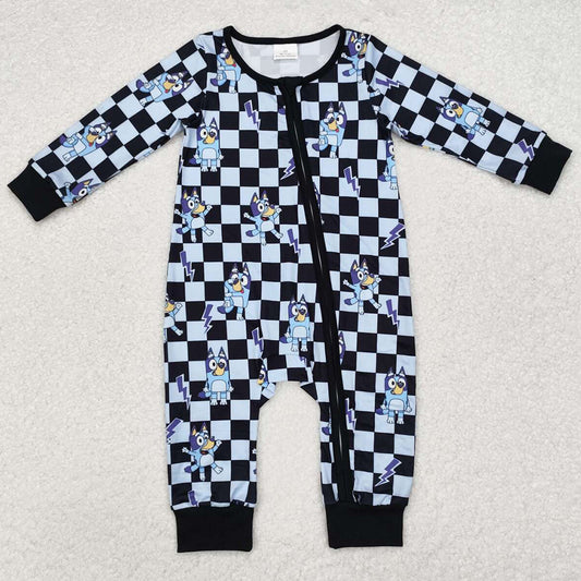 Baby Boys Rompers Kids Dogs Zip Rompers LR1910