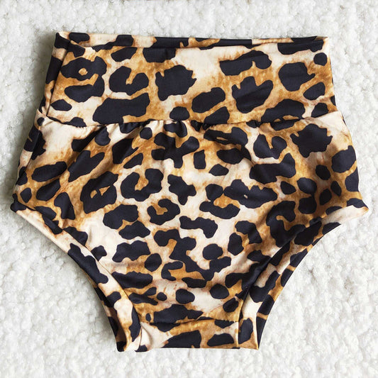 Toddler Baby Girls Clothes Leopard Girls Bummies Shorts Sets B3-12