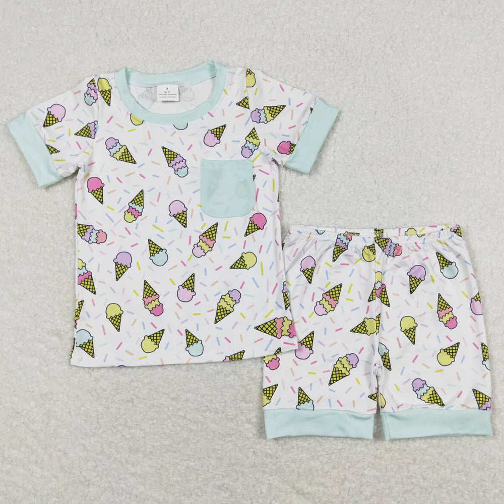 Hot Sale Baby Boys Clothes Sleepwear Summer Boys Pajamas Sets BSSO0622