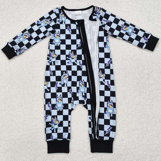 Baby Boys Rompers Kids Dogs Zip Rompers LR1910