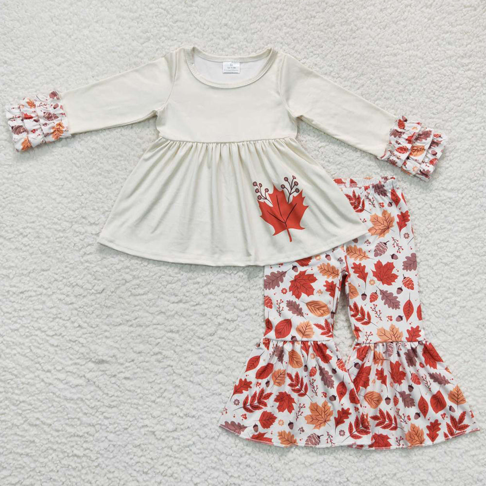 Fall Baby Girls Boutique Clothing Sets GLP0736