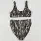 Adult Women Swimsuits Camo Top Bottom Swimsuits Sets S0562 6.25