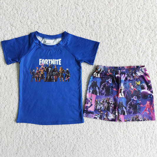 Fashion Kids Sibling Clothing Boys Girls Summer Outfits Boutique Girls Clothing Set D11-14