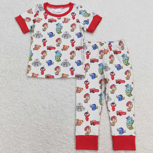 Baby Boys Pajamas Cartoon Shirts Pants Pajamas Sets BSPO0322