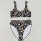 Adult Women Swimsuits Camo Top Bottom Swimsuits Sets S0565 6.24