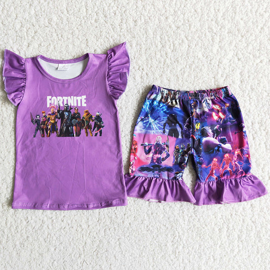 Fashion Kids Sibling Clothing Boys Girls Summer Outfits Boutique Girls Clothing Set D11-14