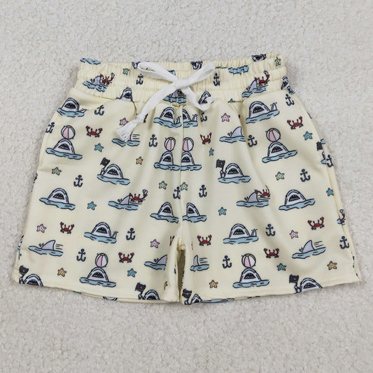 Baby Boys Swimwear Sea Starfishes Crabs Swimming Trunks Bottom S0584 11.21