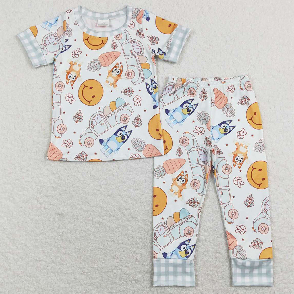 Easter Baby Girls Pajamas Kids Sibling Clothing Boys Sleepwear Sets GSPO1278