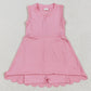 Baby Girls Dress Pink Yoga Zip Active Wear Skort Knee Length Dresses GSD2087 5.1