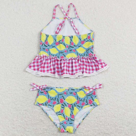 Boutique Baby Girls Swimsuits Fashion Kids Swimwear S0219